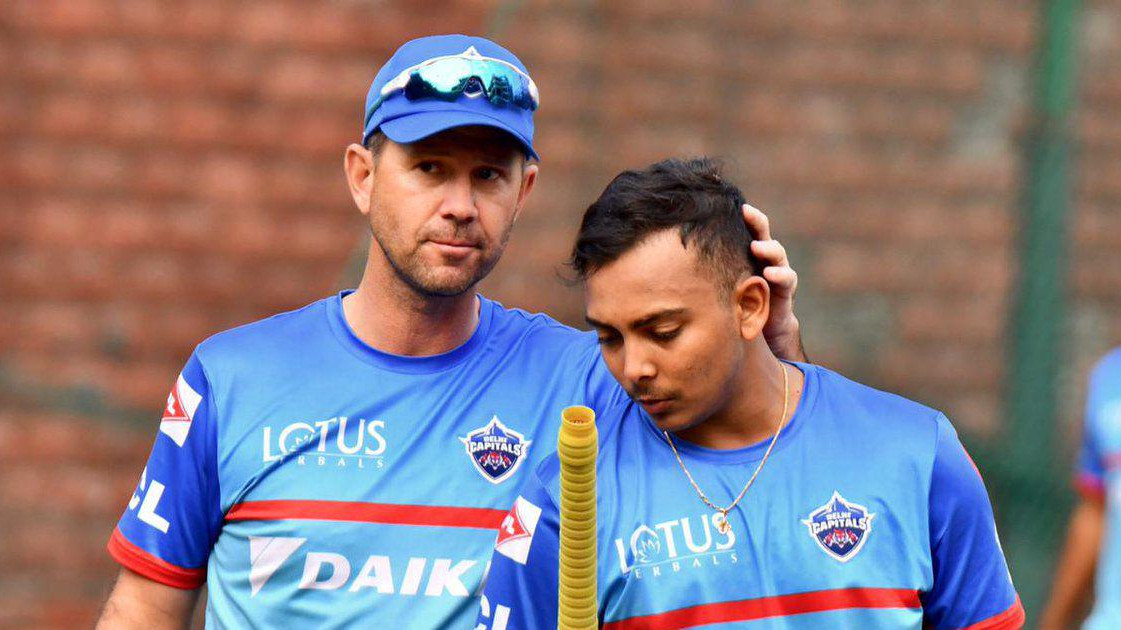 IPL 2021: Ricky Ponting opens up on his struggle to bring the best out of Prithvi Shaw
