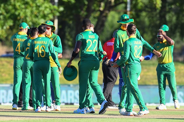 South Africa in the first ODI against India | GETTY