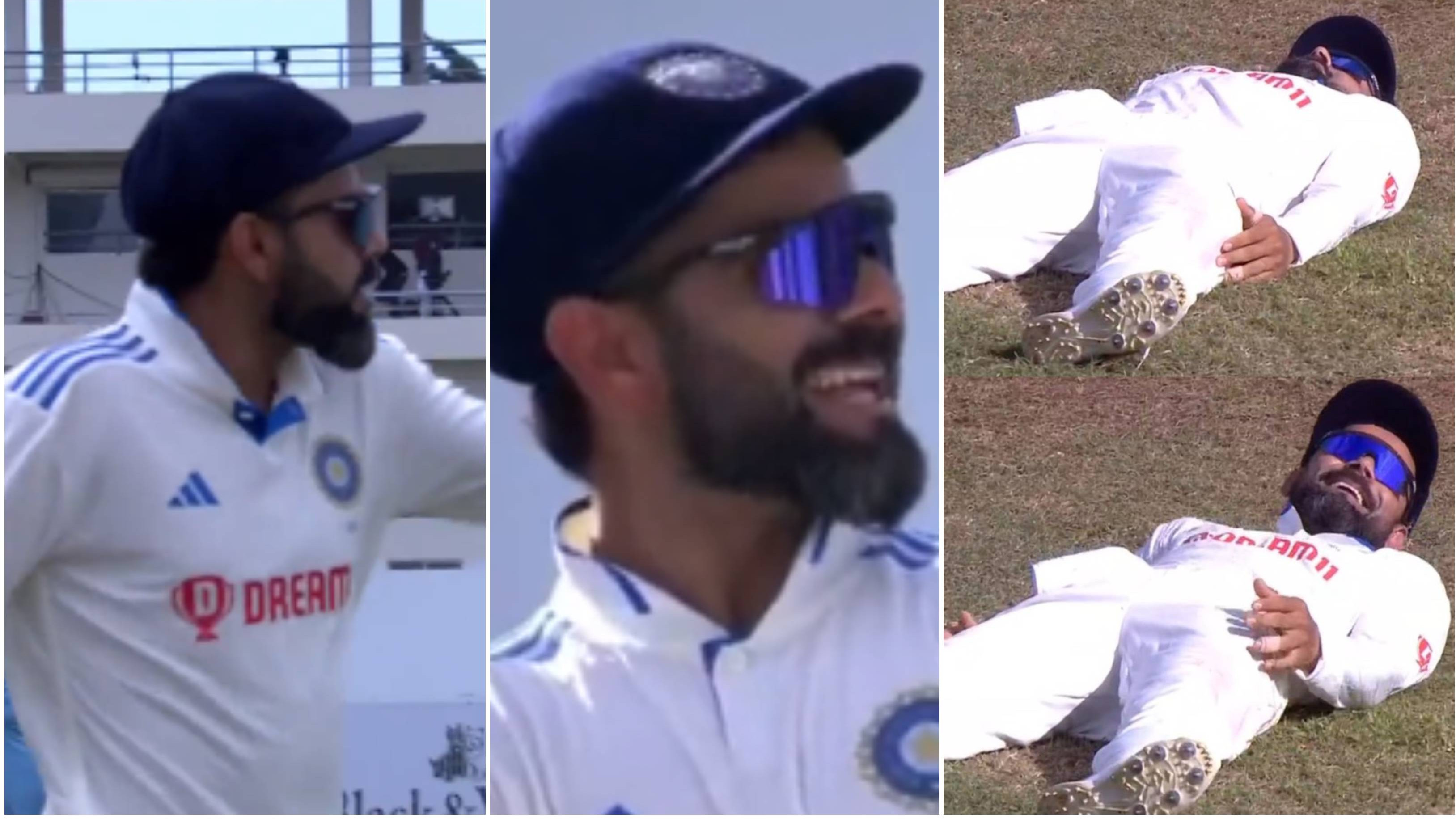 WI v IND 2023: WATCH – Virat Kohli flaunts his dance moves, engages in hilarious antics on Day 3 of Dominica Test