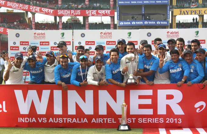 On This Day In 2013, India completed a 4-0 clean sweep against Australia | Getty