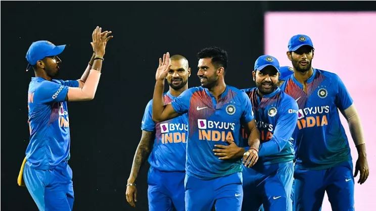 Deepak Chahar's brilliance with the ball helped India to win the T20I series against Bangladesh | AFP