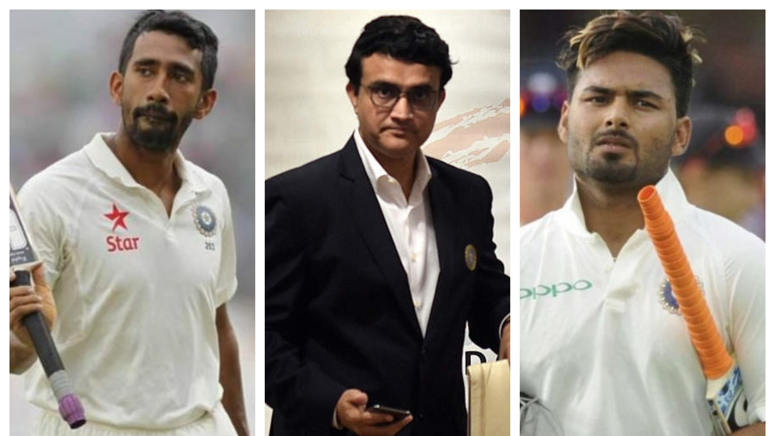 AUS v IND 2020-21: Sourav Ganguly terms Pant, Saha as two best wicketkeeper batsmen in India