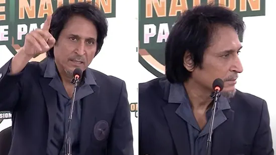 Ramiz Raja was not happy with a reporter's question about relationship of players with media | YouTube
