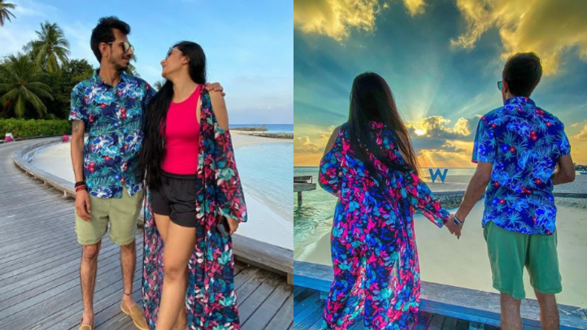 Yuzvendra Chahal and Dhanashree Verma's Maldives vacation photos break the internet