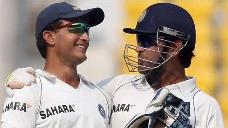 Sourav Ganguly and MS Dhoni | AFP