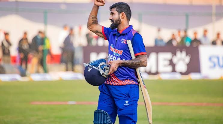 Dipendra Airee has the fastest T20I fifty in 9 balls against Mongolia | Nepal cricket X