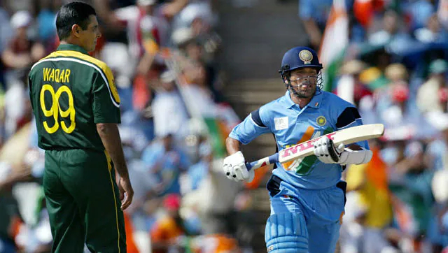 Sachin Tendulkar hammered 98 runs against Pakistan in India's win in 2003 World Cup | Getty