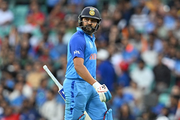 Rohit Sharma made 53 in 39 balls with 2 fours and 3 sixes | Getty