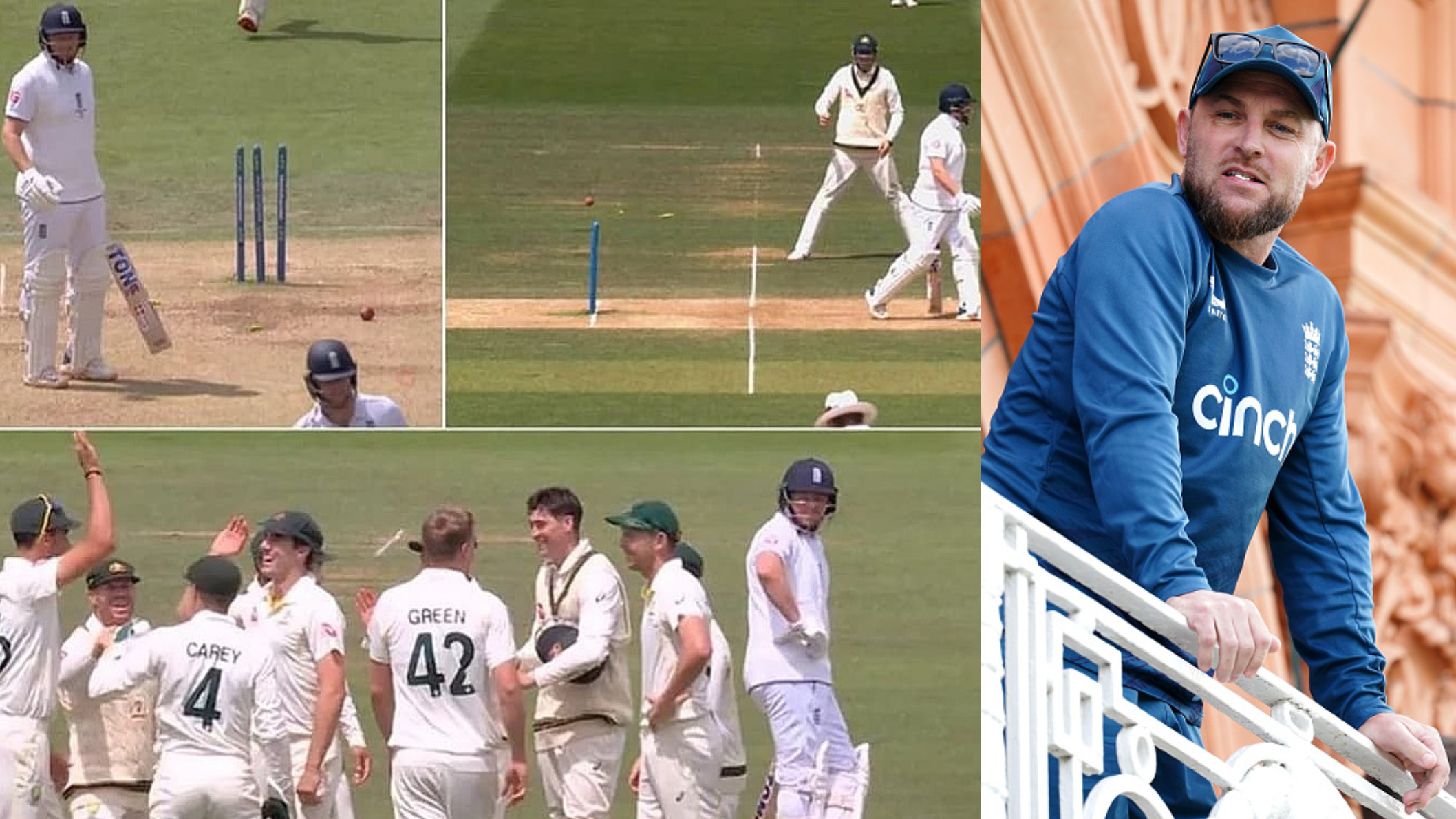 Ashes 2023: “Won’t be having a beer with them...” - England coach McCullum unhappy with Bairstow dismissal