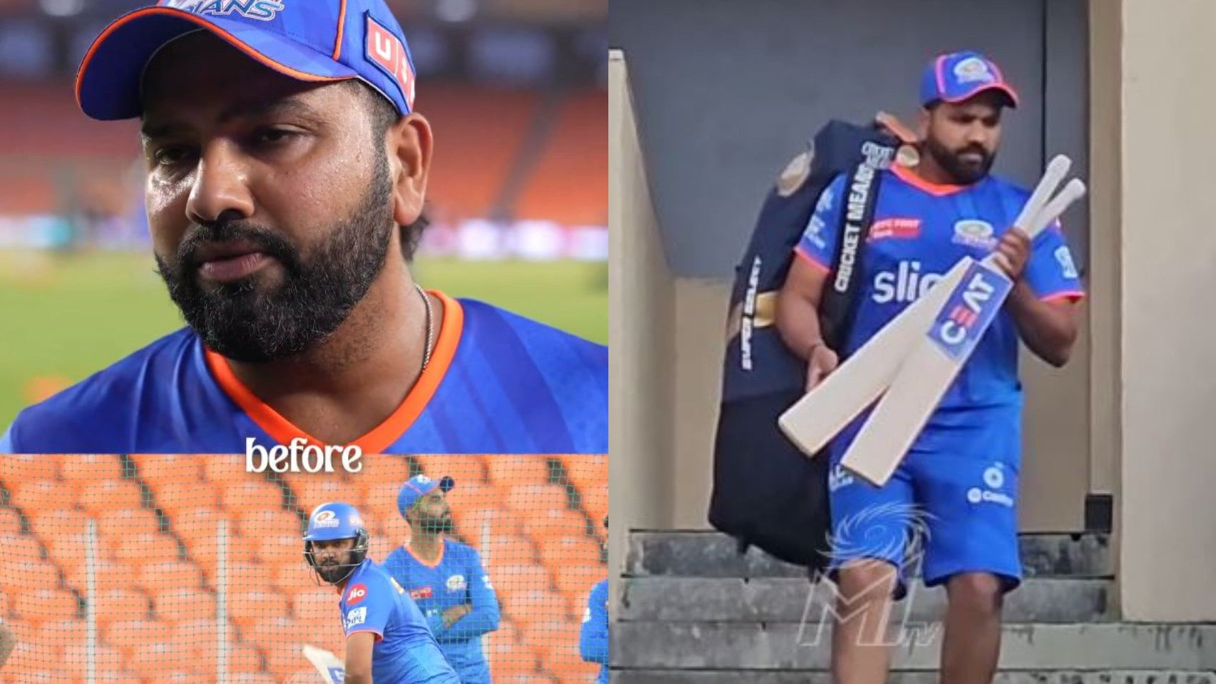 IPL 2024: WATCH- “I will be ready for the game”- Rohit Sharma speaks on his preparation ahead of GT v MI match