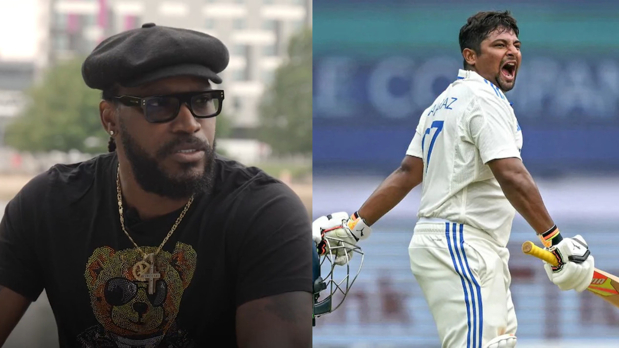 “Nothing wrong with his weight”- Chris Gayle says Sarfaraz Khan should be in Indian Test side