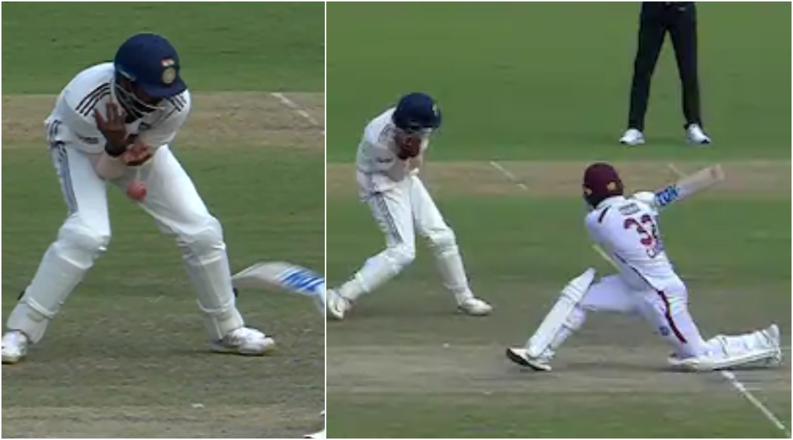 Sai Sudharsan's incredible reflexive catch | Screengrab