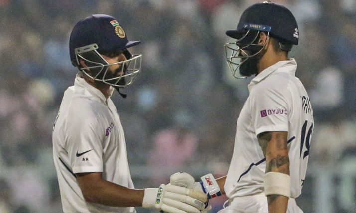 Rahane and Kohli added 99 runs for the fourth wicket | AP