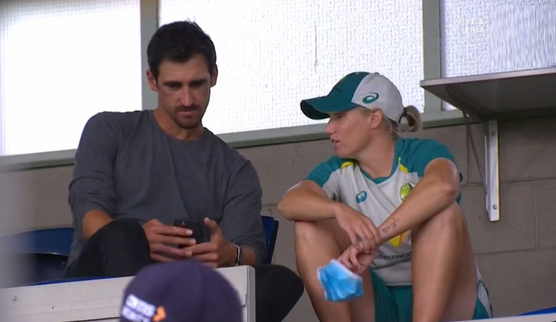 Mitchell Starc and Alyssa Healy | Twitter