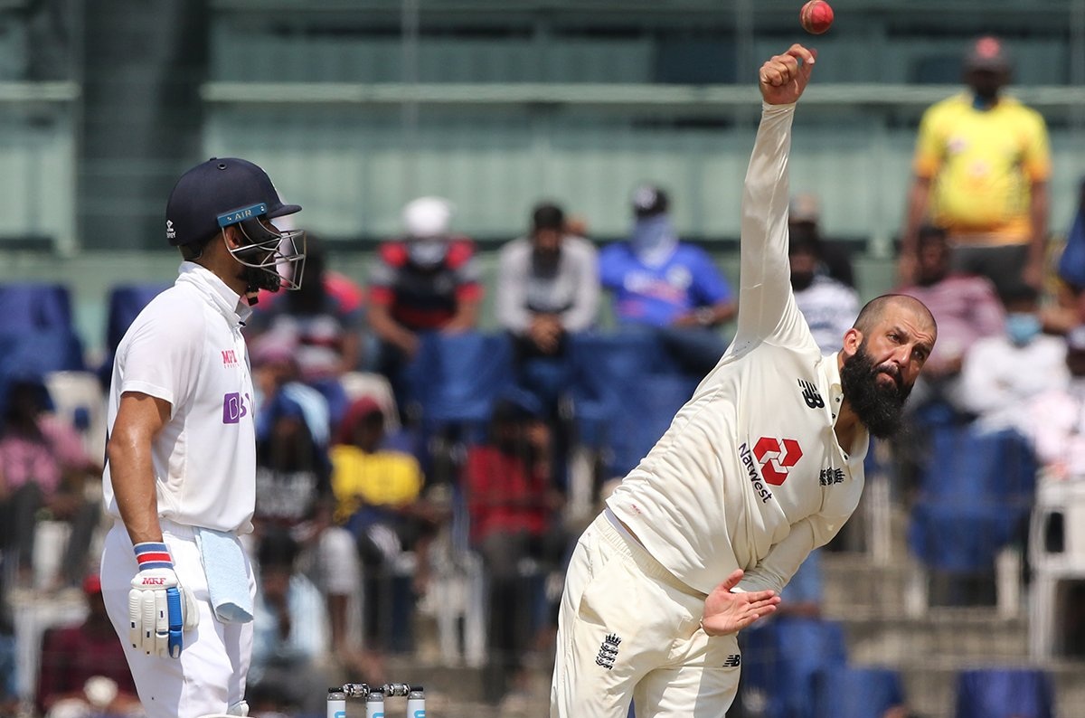 Moeen Ali played his first Test match in Chennai since August 2019 | ECB Twitter