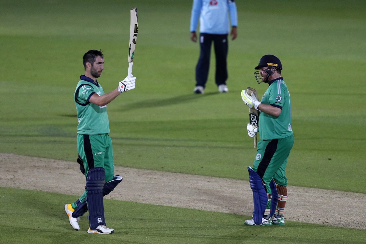 Paul Stirling and Andrew Balbirnie produced masterclass in the final ODI | AFP