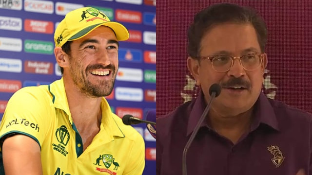 IPL 2024: KKR CEO Venky Mysore reacts to making record-breaking bid for Mitchell Starc