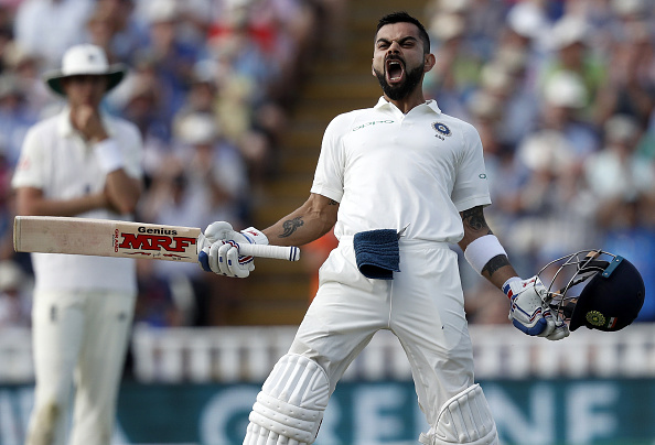 Virat Kohli scored his first Test century in England in 2018 in Edgbaston | Getty