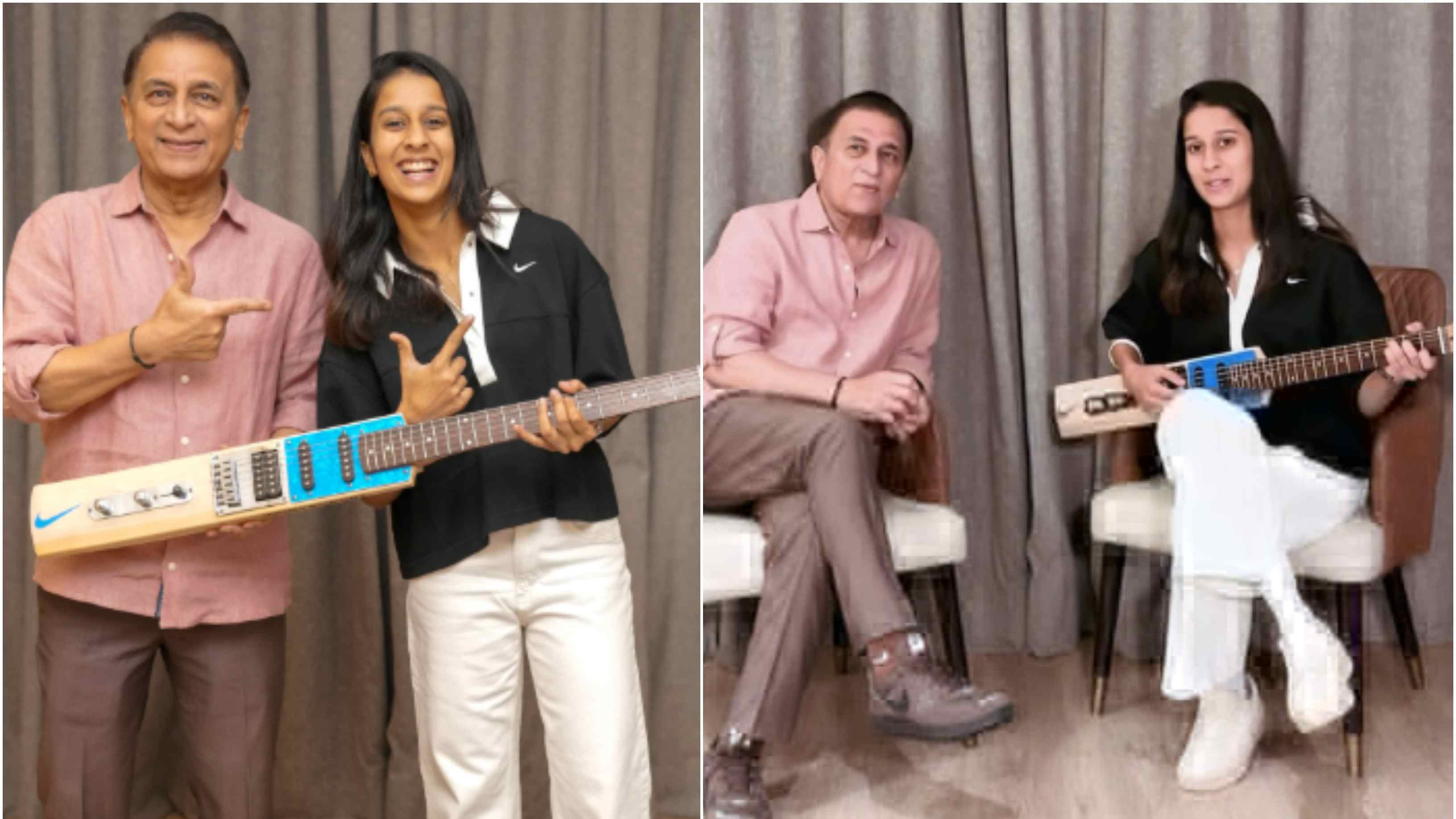 WATCH: Sunil Gavaskar keeps his promise; joins Jemimah Rodrigues for sing-along session