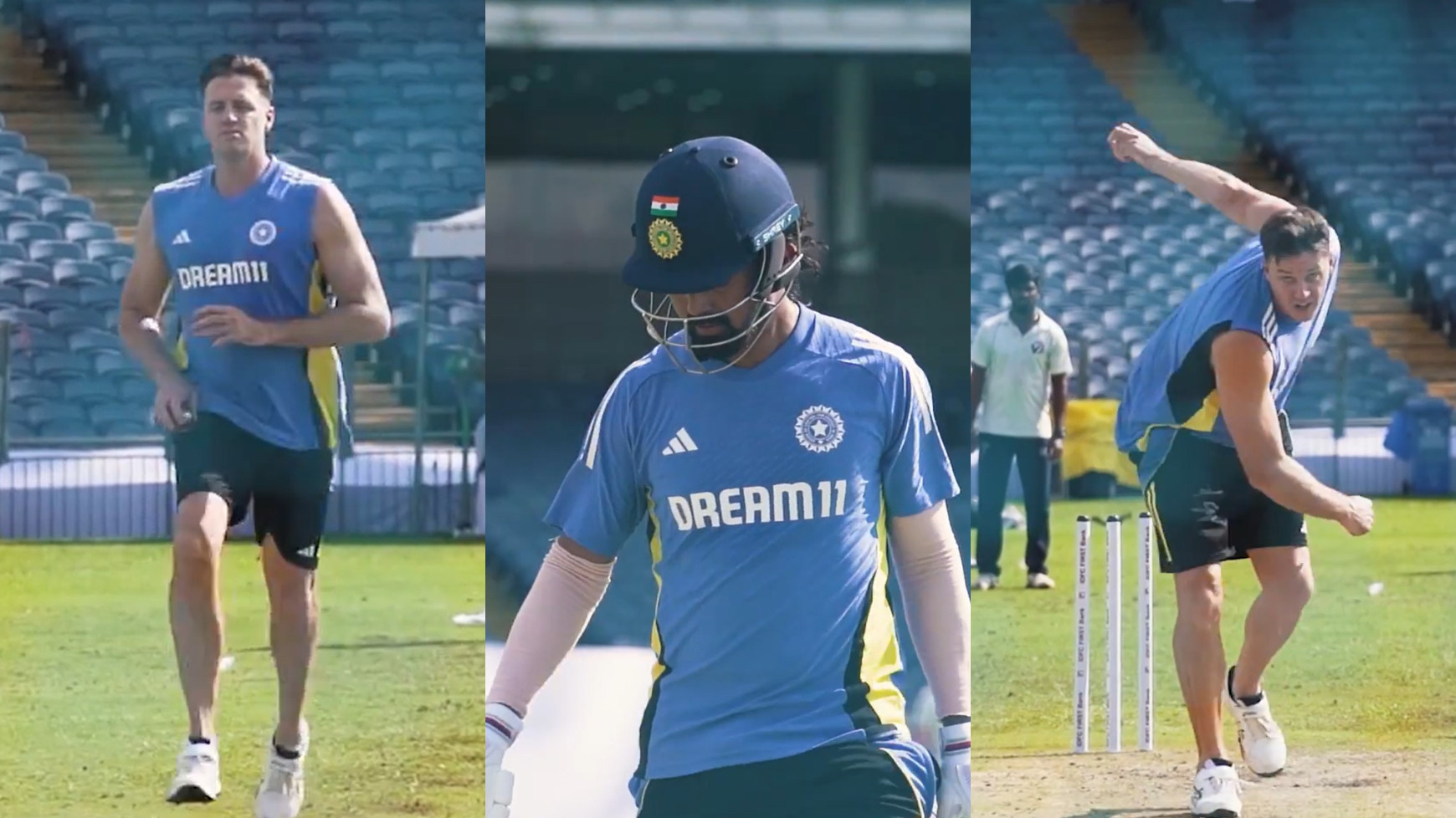 IND v NZ 2024: WATCH- India bowling coach Morne Morkel bowls to KL Rahul in nets ahead of Pune Test