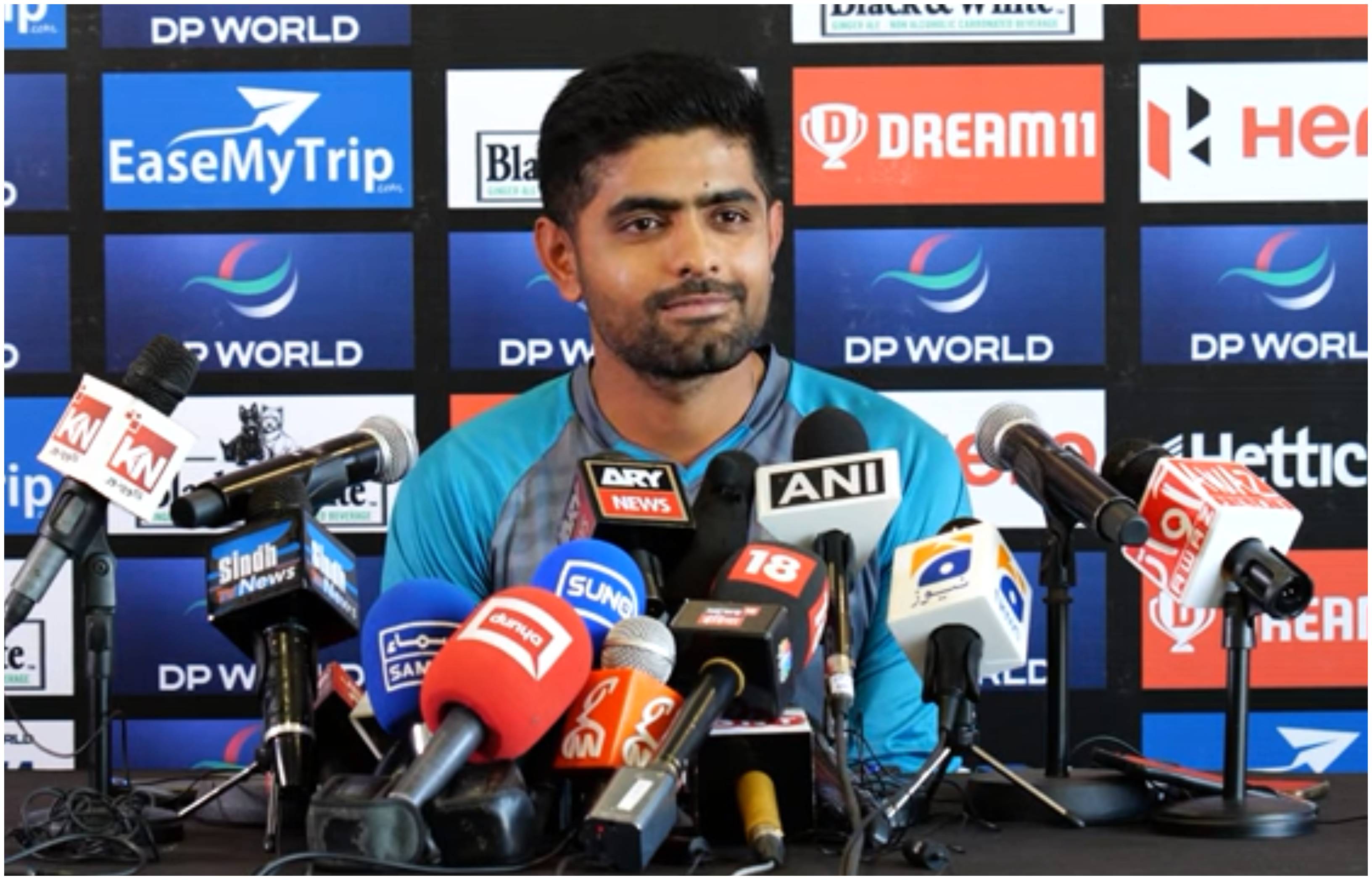 Babar Azam addressed the media on the eve of Pakistan's Asia Cup opener | Screengrab