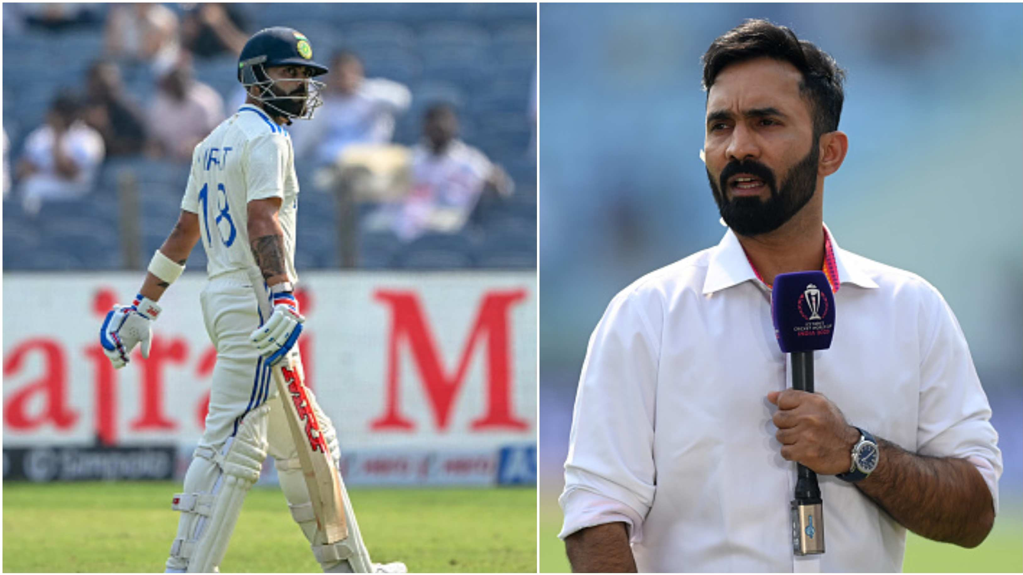 IND v NZ 2024: “Don't want to sugarcoat it…,” Dinesh Karthik suggests Virat Kohli to play domestic cricket to regain form