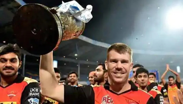 David Warner captained SRH to their only IPL title win in 2016 | Twitter