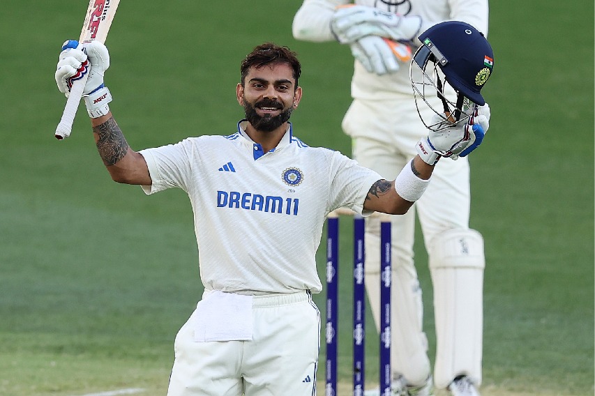 Virat Kohli scored a century in Perth Test | Getty