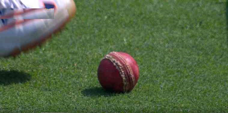 the tattered condition of the SG ball as showed by broadcasters | Twitter