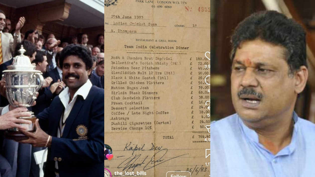’Kapil Dev’s signature forged’- Kirti Azad exposes reality of India’s 1983 World Cup celebration bill that’s going viral
