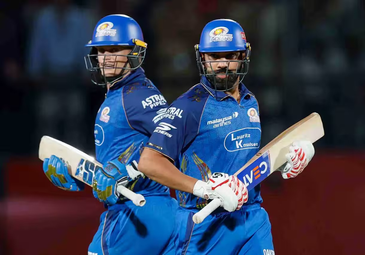 Ryan Rickelton and Rohit Sharma | BCCI-IPL