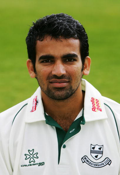 Zaheer Khan for Worcestershire | Getty