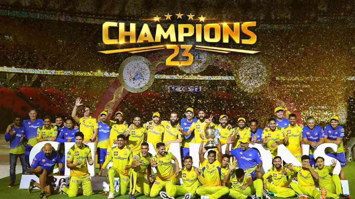 CSK won the IPL 2023 and became the five-time champions | Twitter