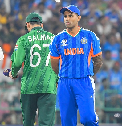 Suryakumar and Salman Agha didn't shake hands in Asia Cup and T20 WC 2026 | Getty