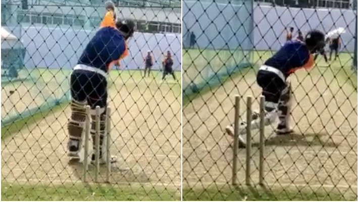 IND v ENG 2021: WATCH - Ajinkya Rahane posts his first nets session clip ahead of the series