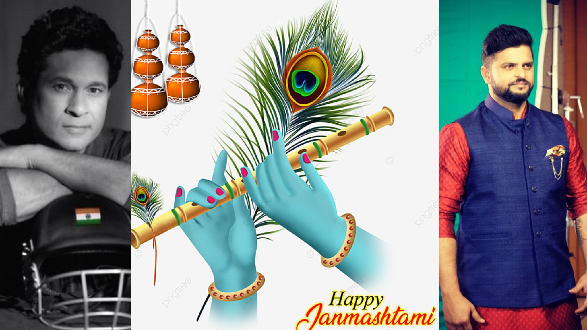 Indian Cricketers wish everyone on occasion of Janmashtami