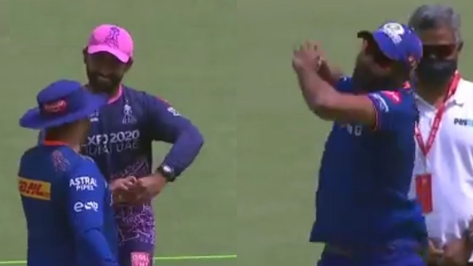 IPL 2021: WATCH- Shreyas Gopal shows Jasprit Bumrah imitation of his action; while Bumrah copies Anil Kumble