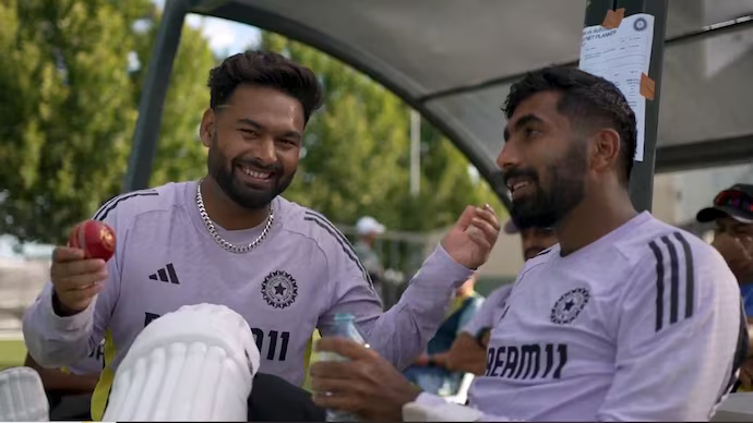 Bumrah and Pant shared a hilarious moment in India nets | BCCI