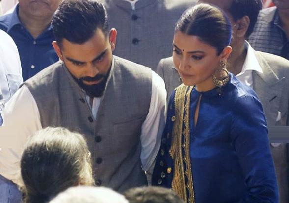Virat Kohli and Anushka Sharma | Instagram /ViralBhayani