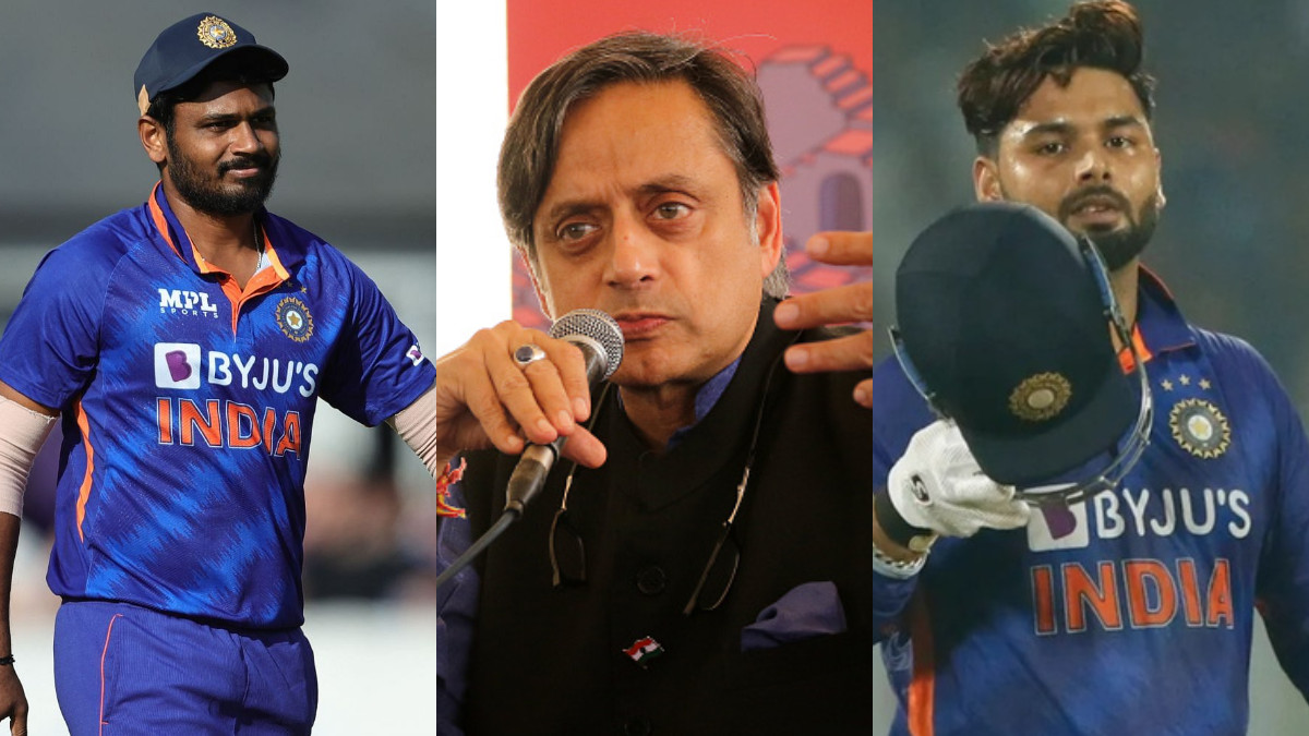 NZ v IND 2022: Shashi Tharoor targets Team India, Laxman with Pant getting picked over Samson in 3rd ODI