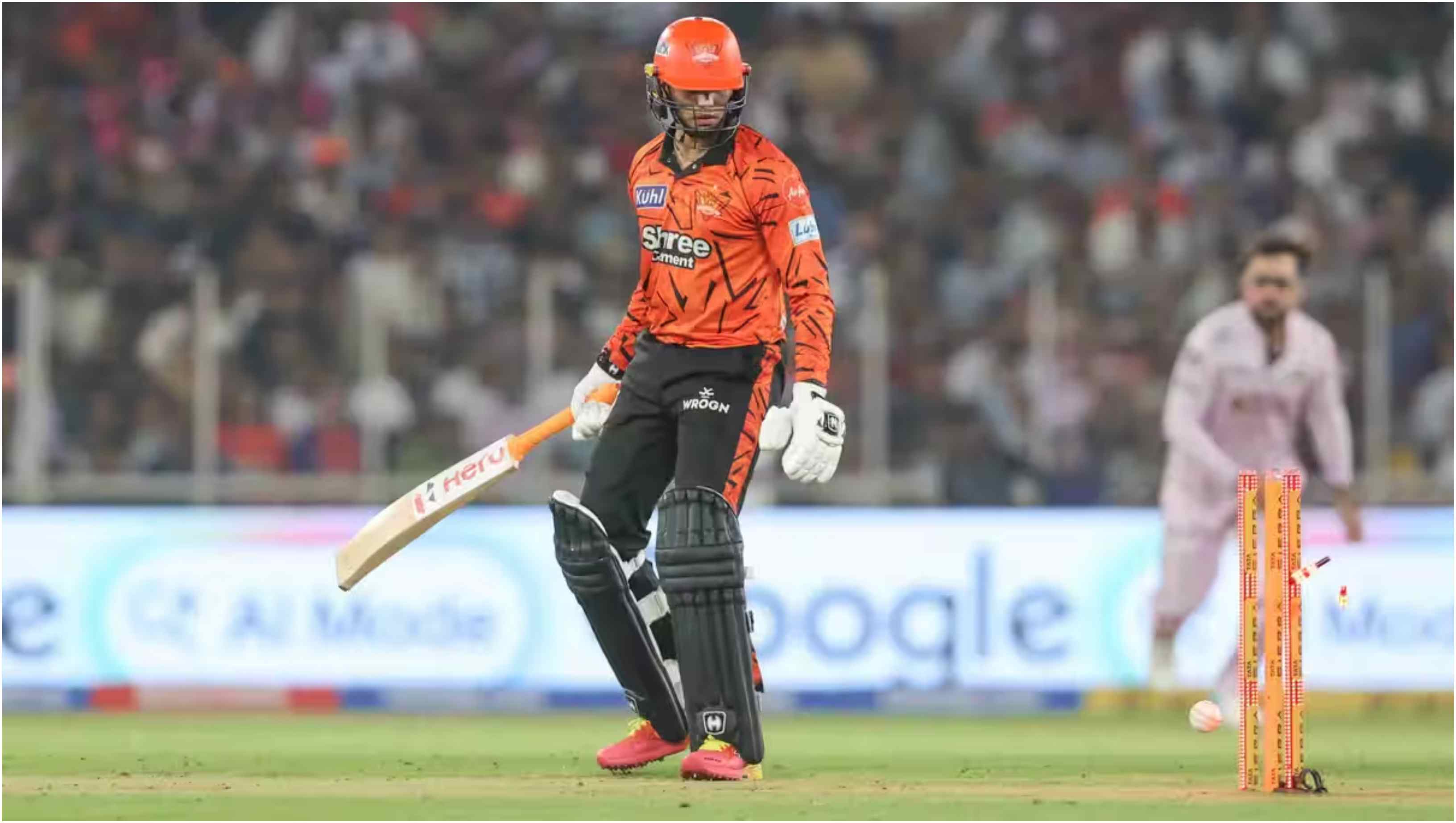 Abhishek Sharma was cleaned up by Abhishek Sharma for 6 runs | BCCI-IPL