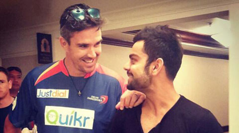 Kevin Pietersen and Virat Kohli 