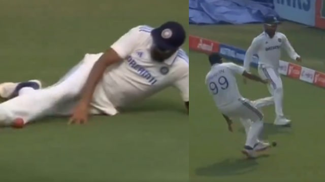 IND v ENG 2024: WATCH- R Ashwin's fielding blunders result in easy boundaries on Day 3