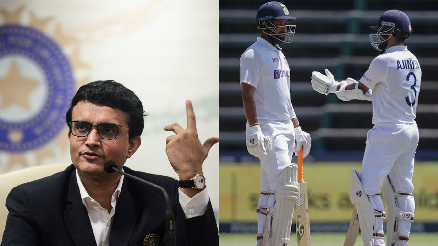 Don’t see any problem in Rahane and Pujara playing Ranji Trophy to regain form- Sourav Ganguly