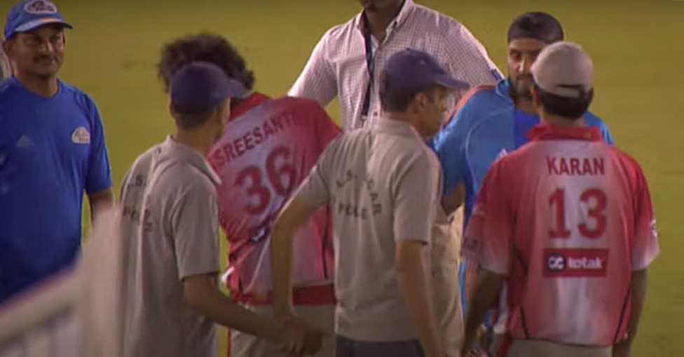 The infamous video of Harbhajan Singh slapping Sreesanth | X