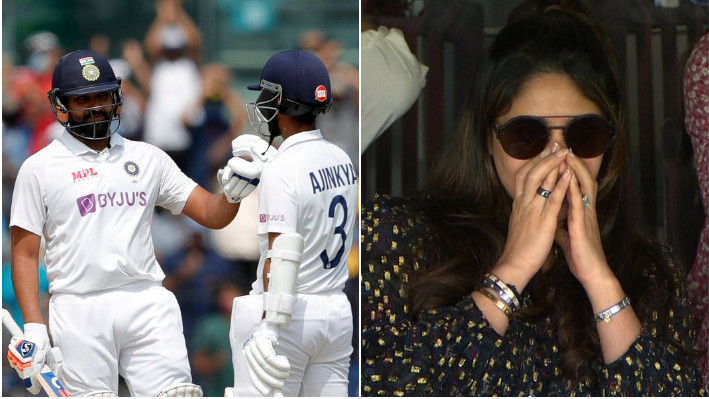 IND v ENG 2021: WATCH - When Rohit Sharma left Ritika Sajdeh and fans tensed in 90s