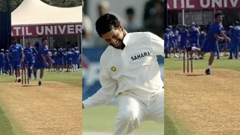 IPL 2022: WATCH - Sachin Tendulkar bowls in nets; MI reminds fans of Moin Khan's wicket from 2004 