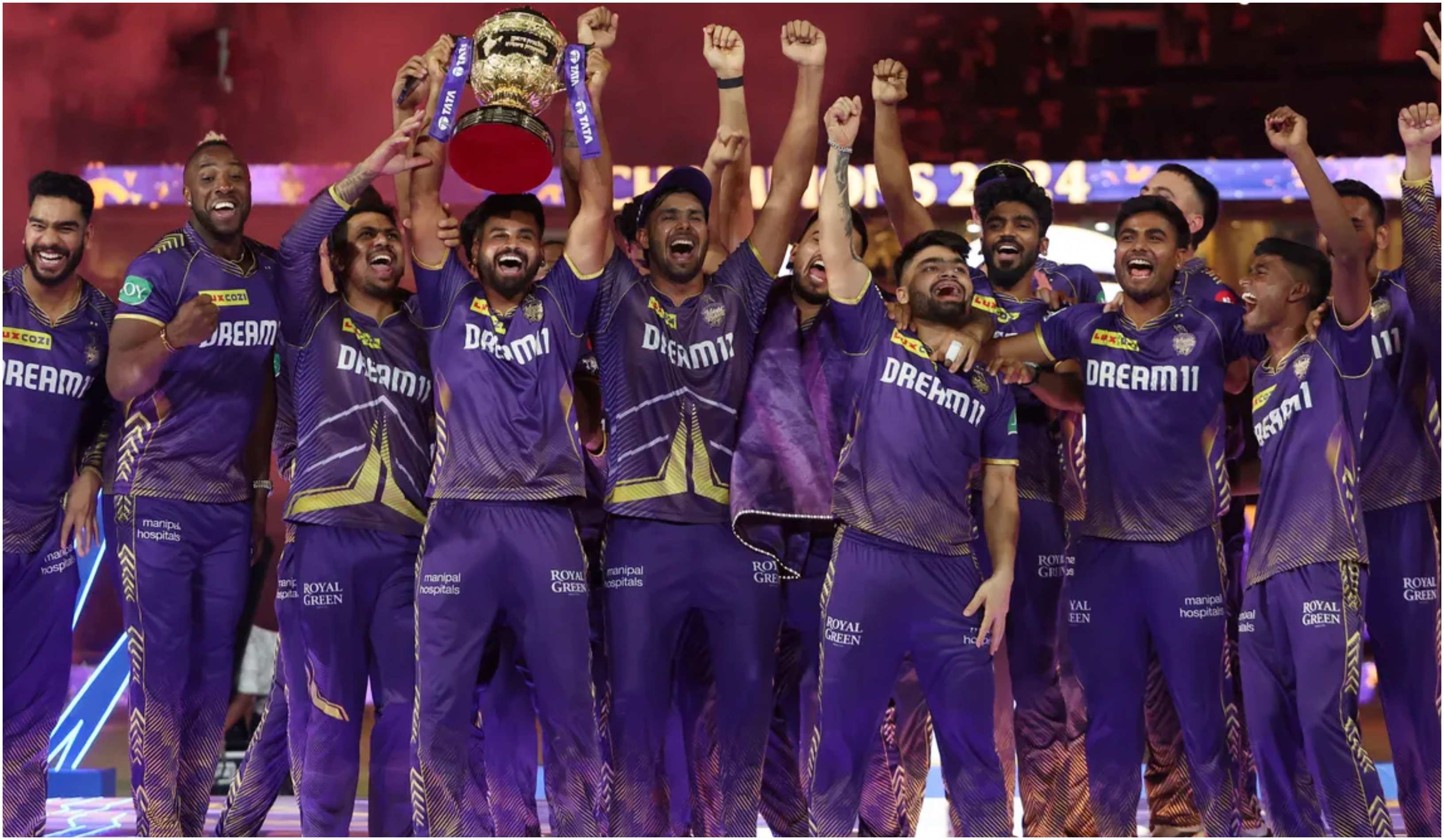 KKR lifted the IPL 2024 title | BCCI-IPL