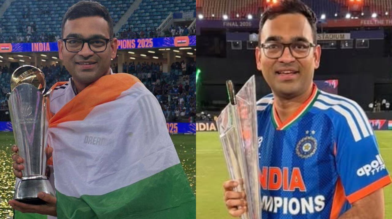 Dr. Kamlesh Jain, head physio of Indian team | X