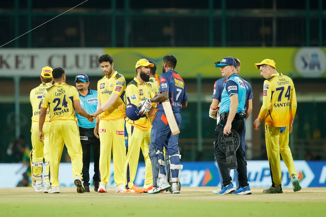 CSK had defeated LSG by 12 runs in the earlier meeting | BCCI-IPL